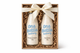 One Bottle Bakery Italian baking gift set with Colomba di Pasqua and Panettone mixes in glass bottles, packaged in a kraft box with ribbon